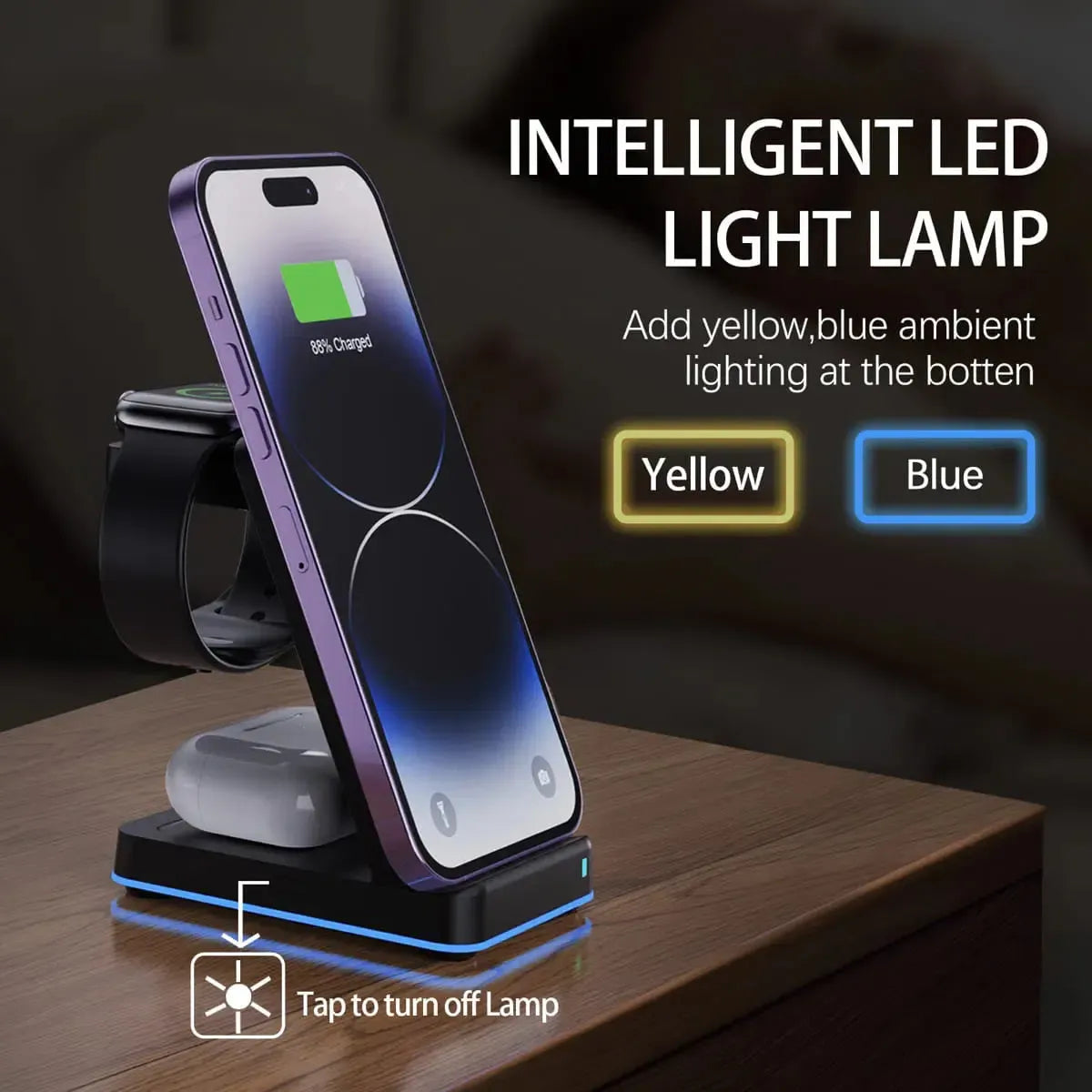 3-IN-1 WIRELESS CHARGER