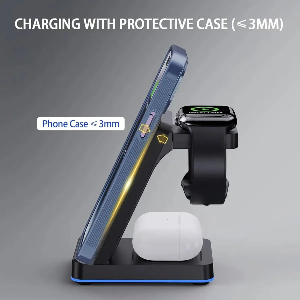 3-IN-1 WIRELESS CHARGER
