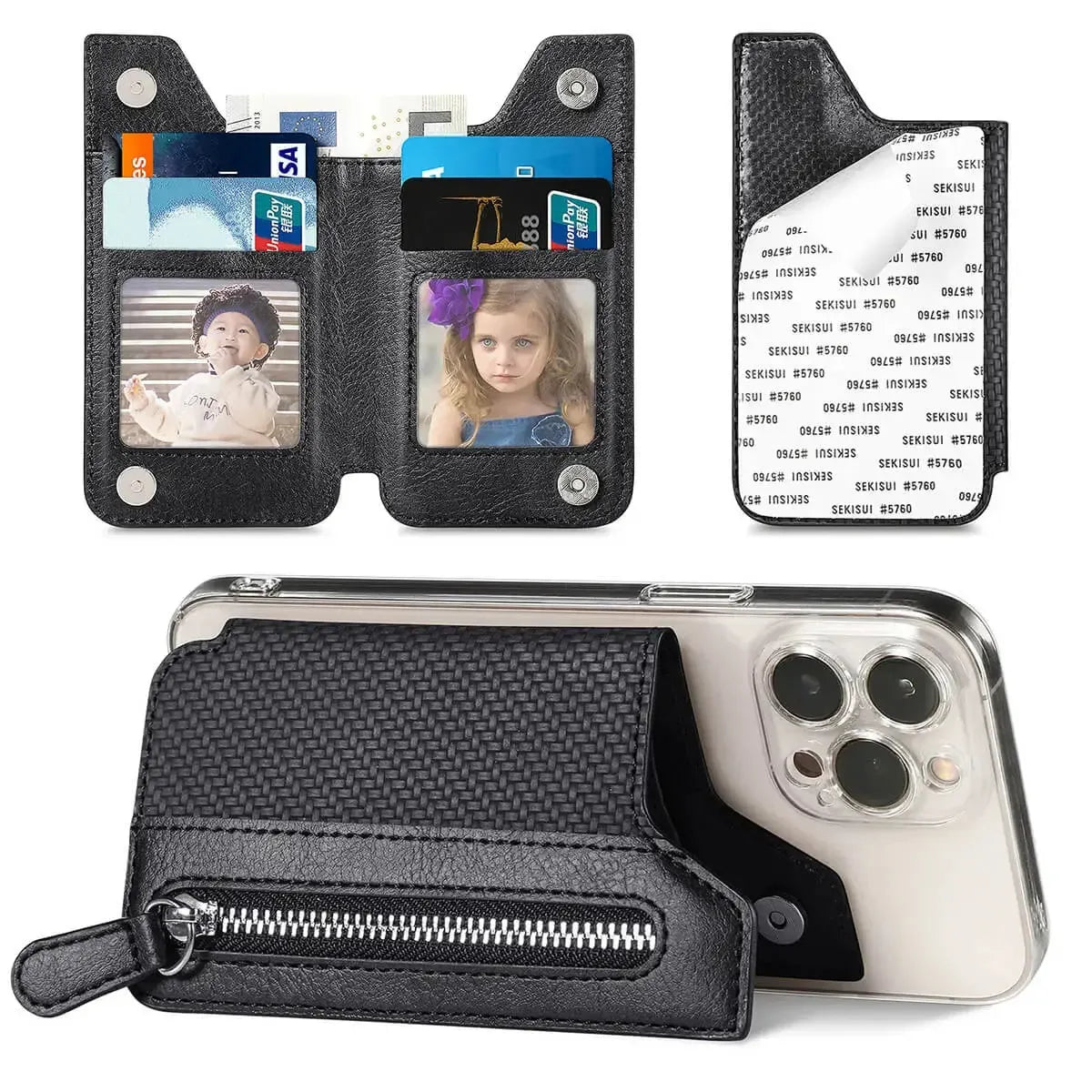 ADHESIVE CARD HOLDER