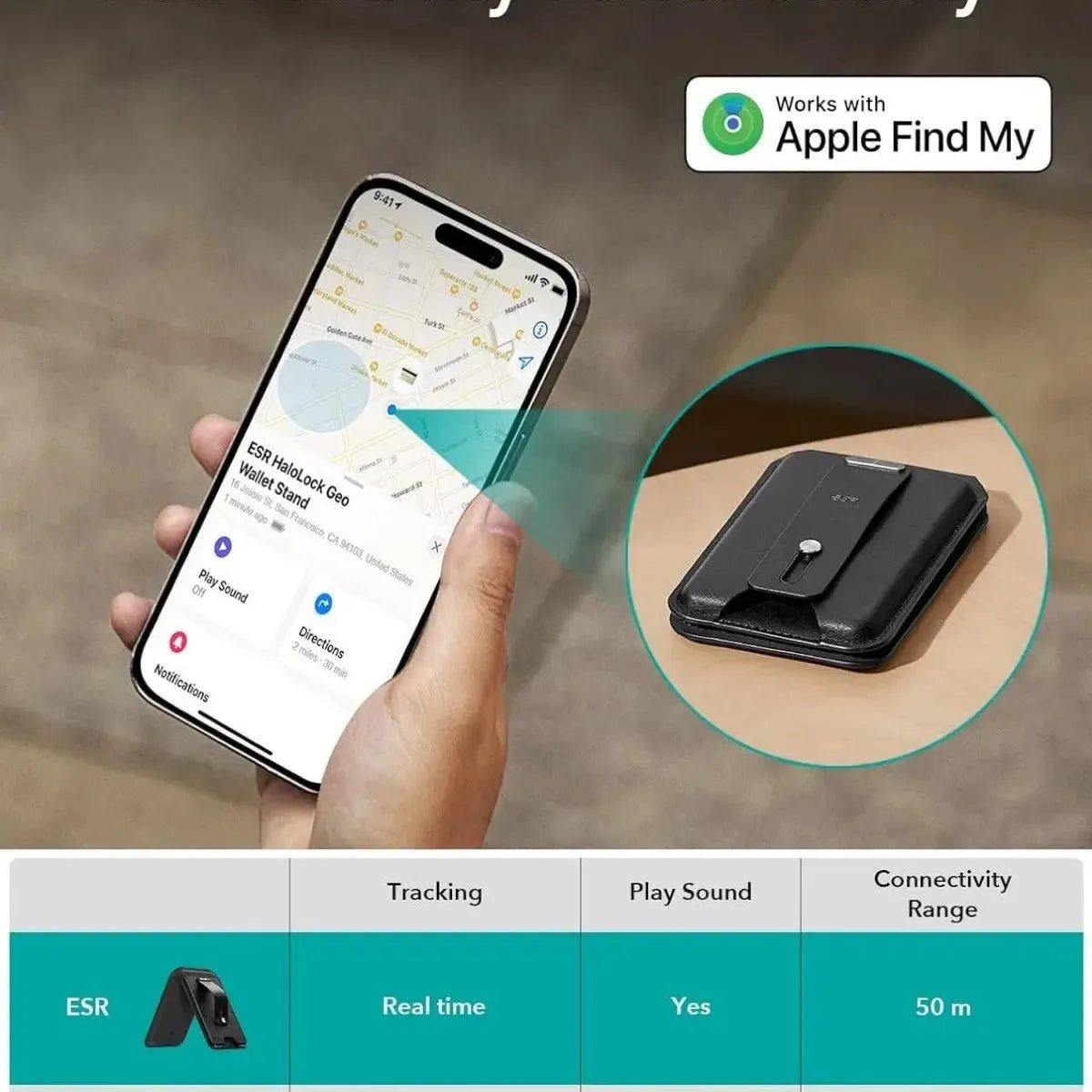 APPLE FIND MY CARD HOLDER