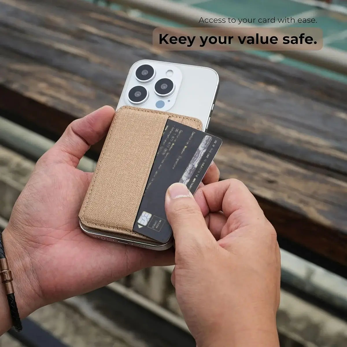 NOTE SNAP MAGNETIC WALLET