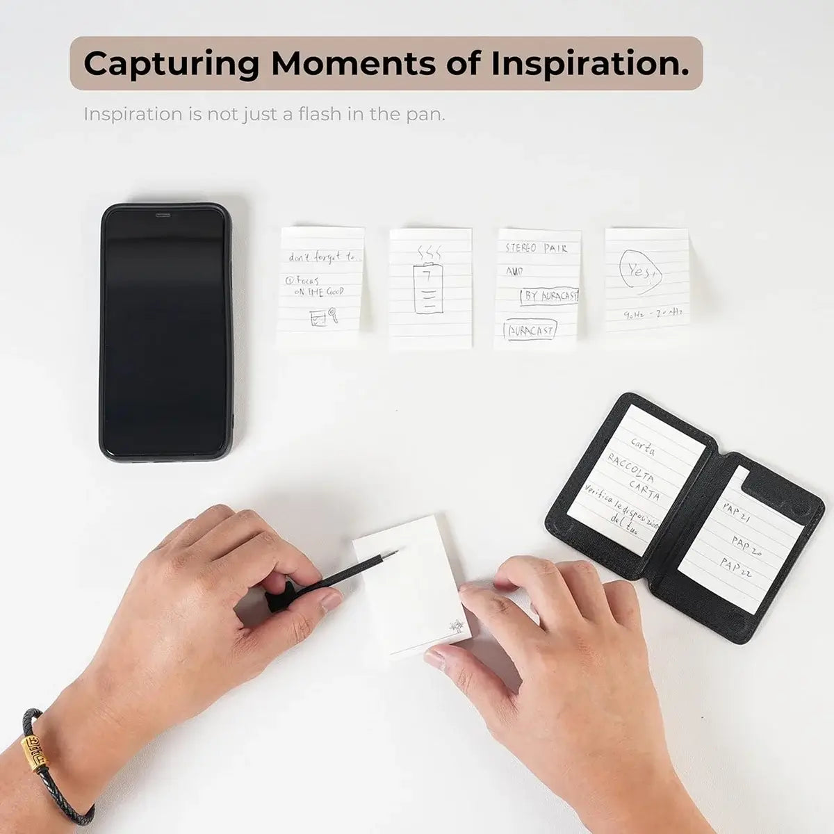 NOTE SNAP MAGNETIC WALLET