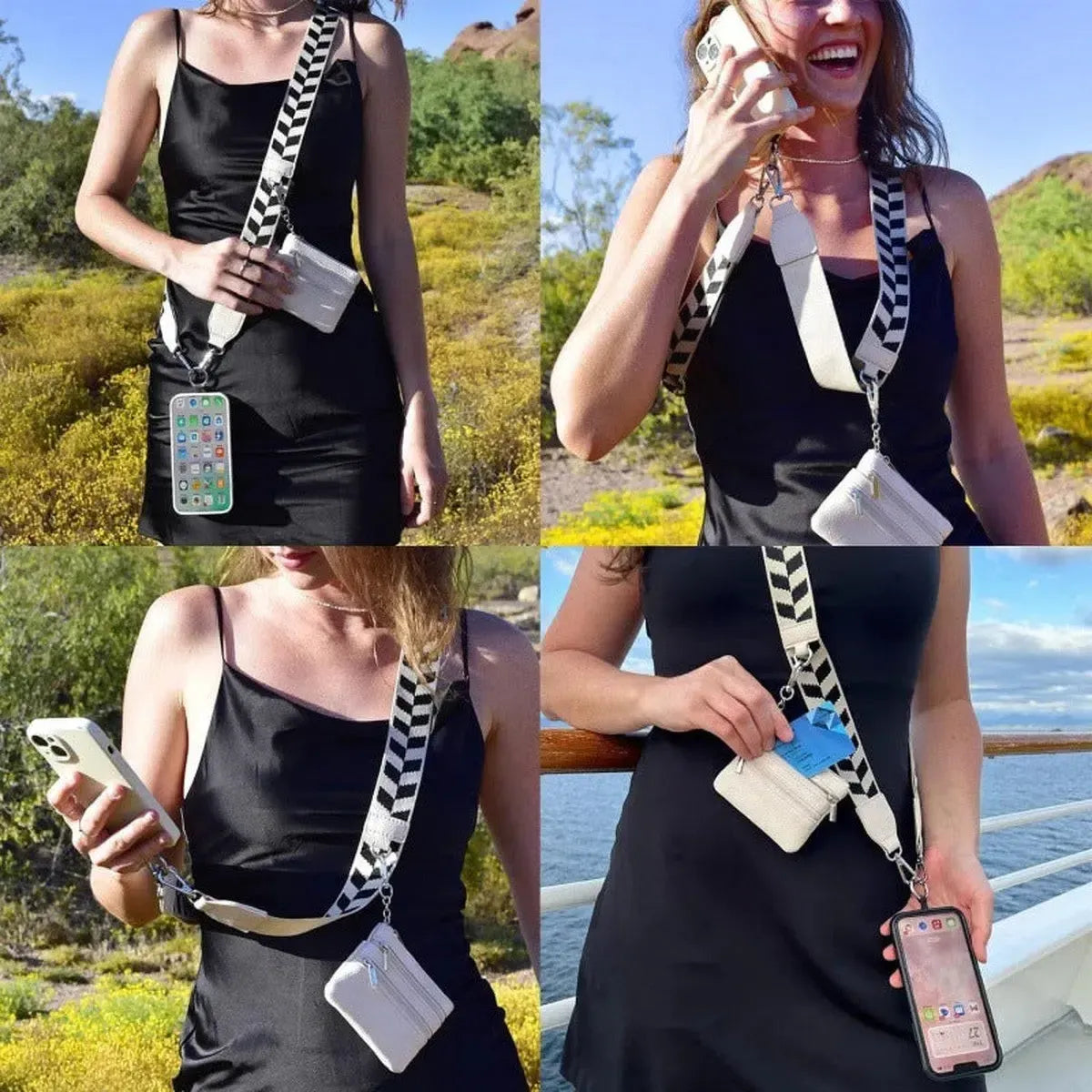 PHONE STRAP POUCH
