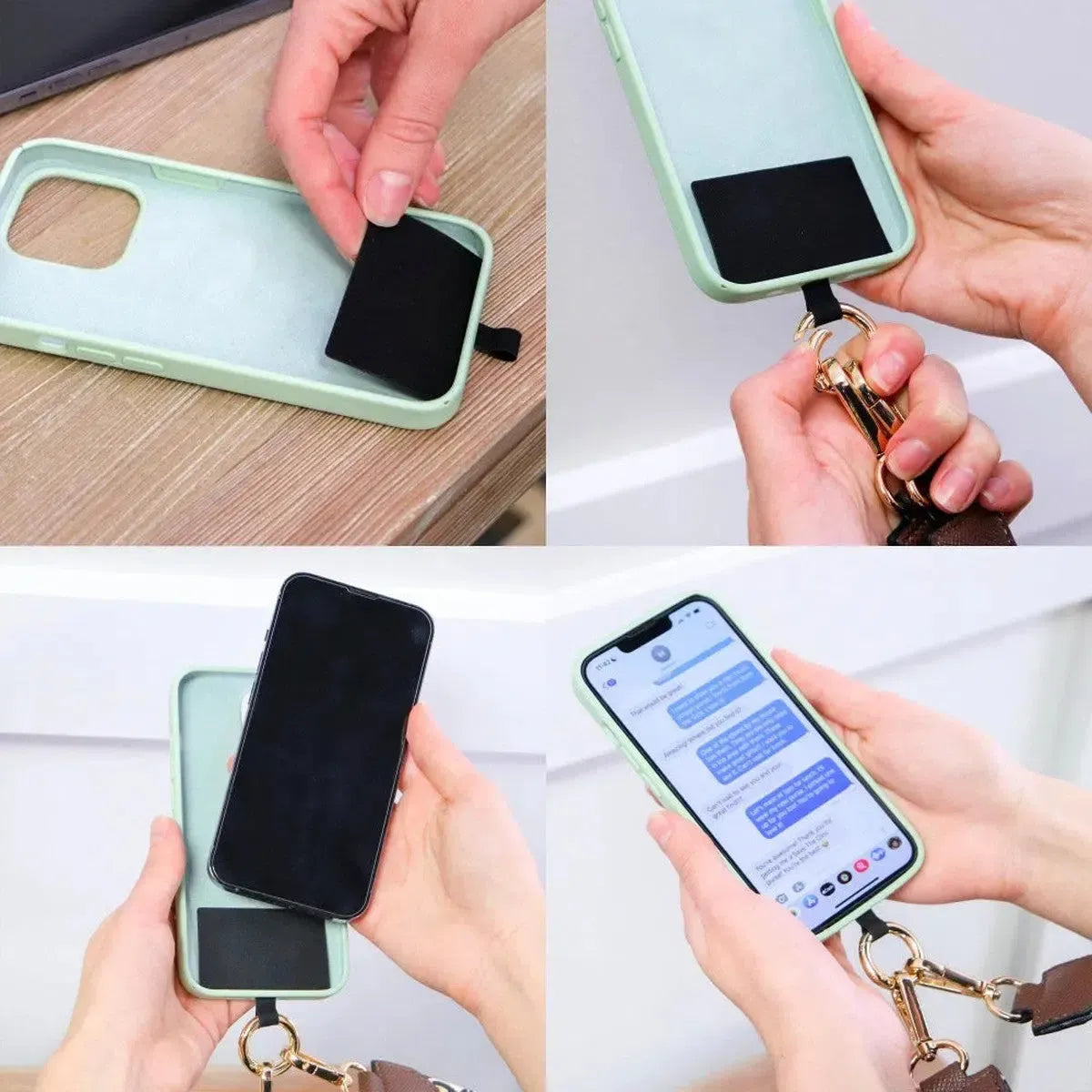 PHONE STRAP POUCH