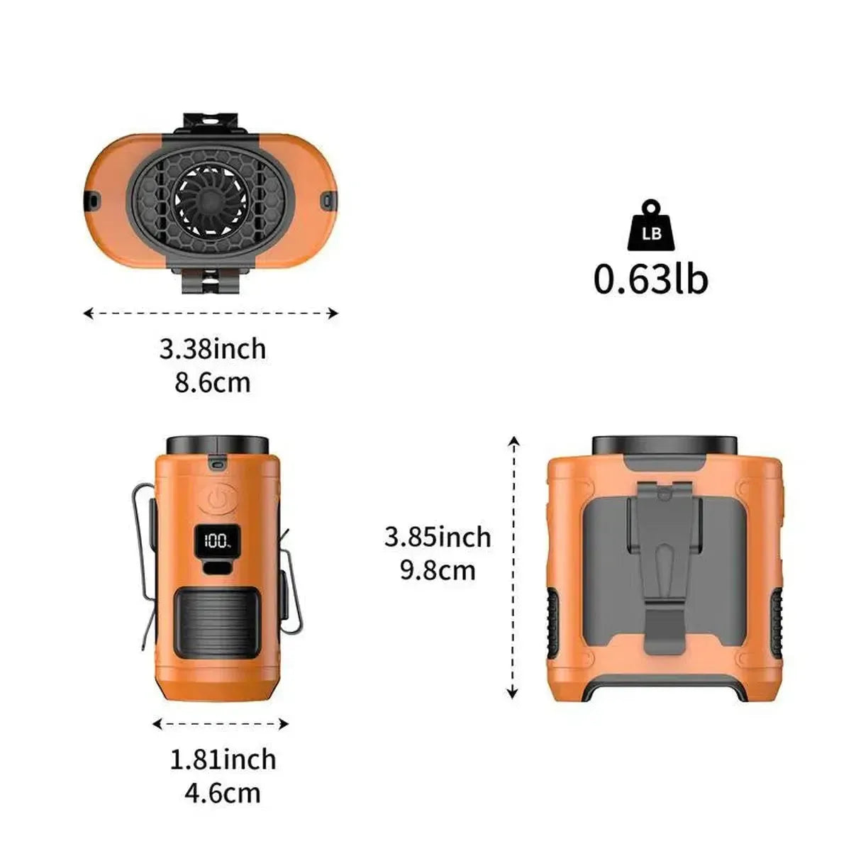 3-IN-1 OUTDOOR FAN & LIGHT