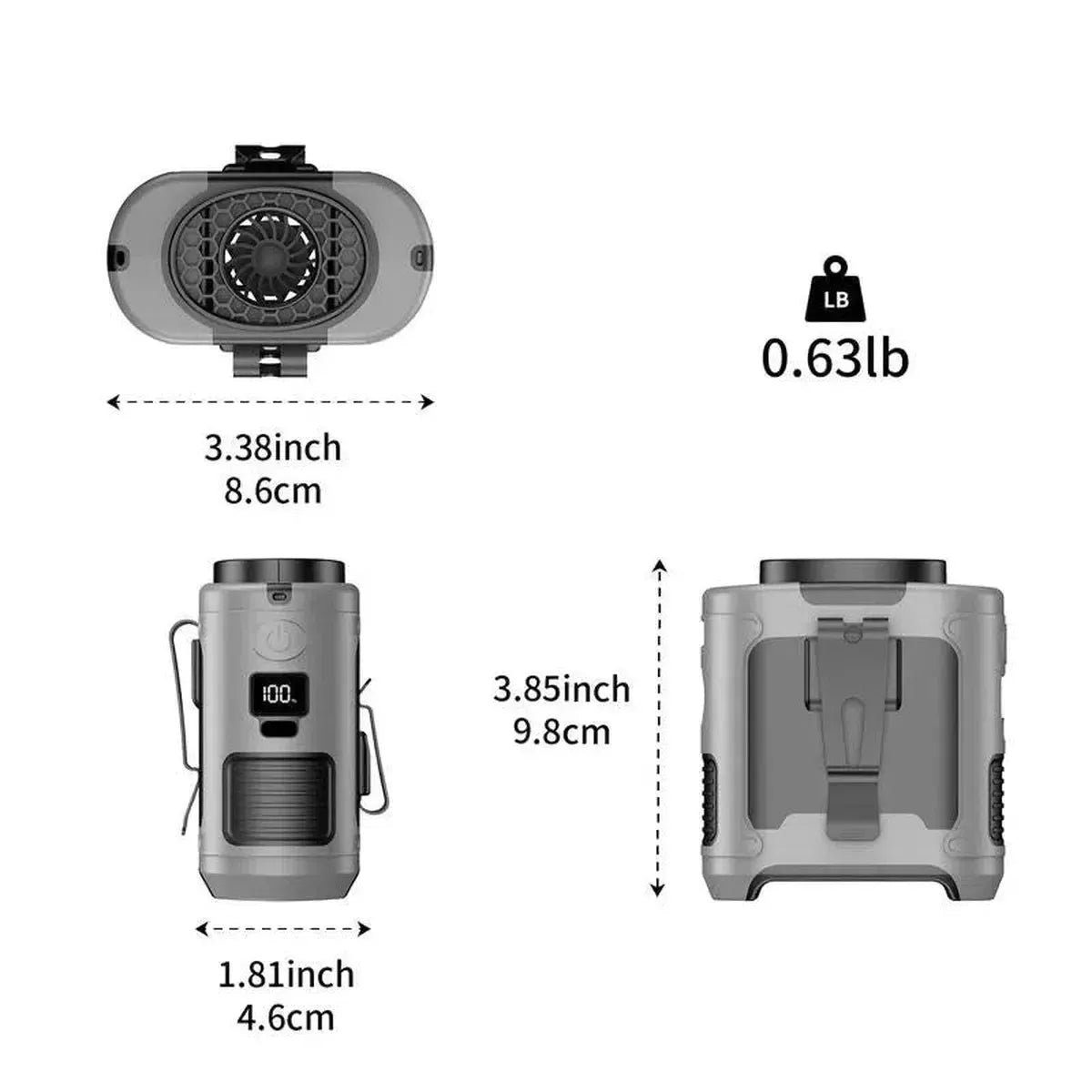 3-IN-1 OUTDOOR FAN & LIGHT