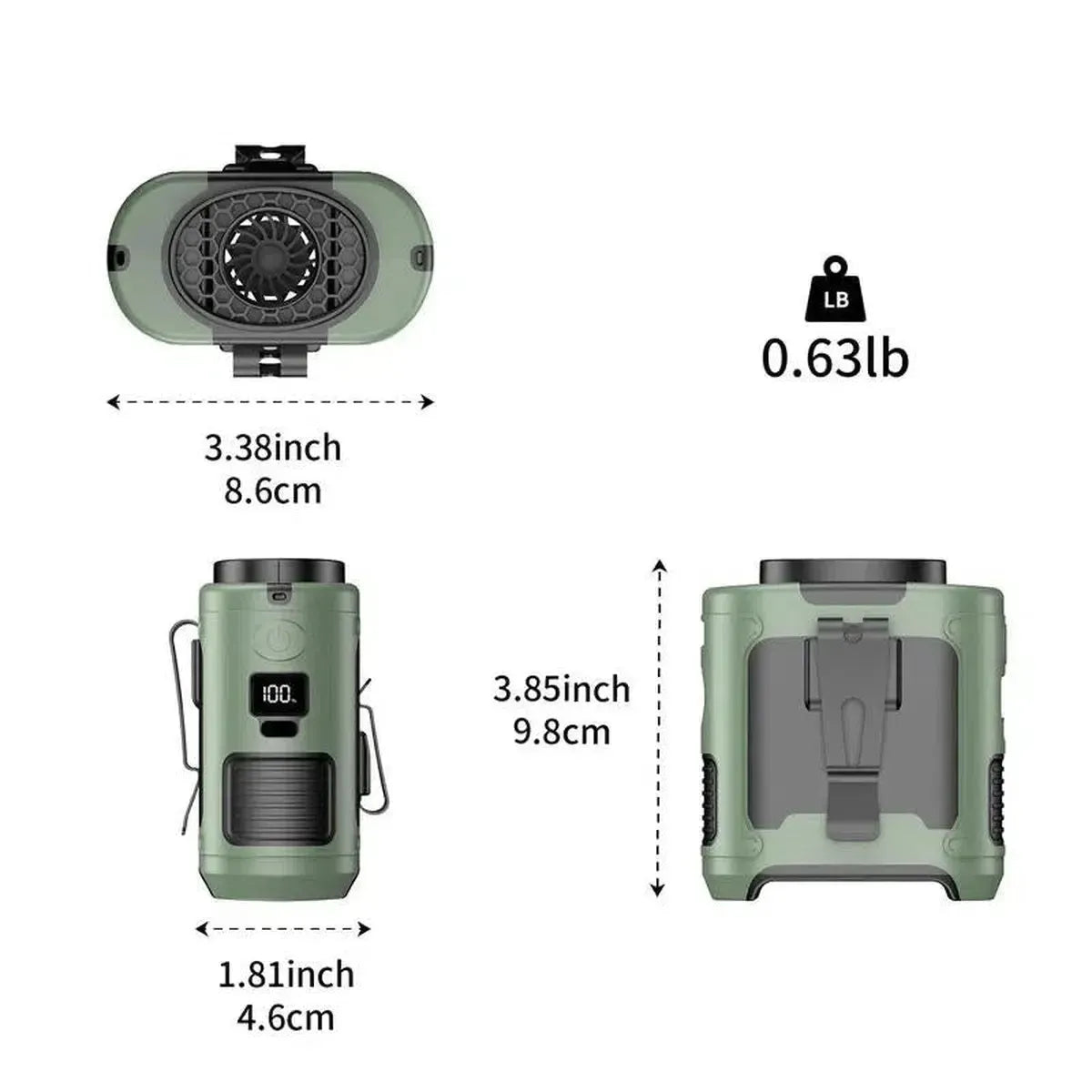 3-IN-1 OUTDOOR FAN & LIGHT