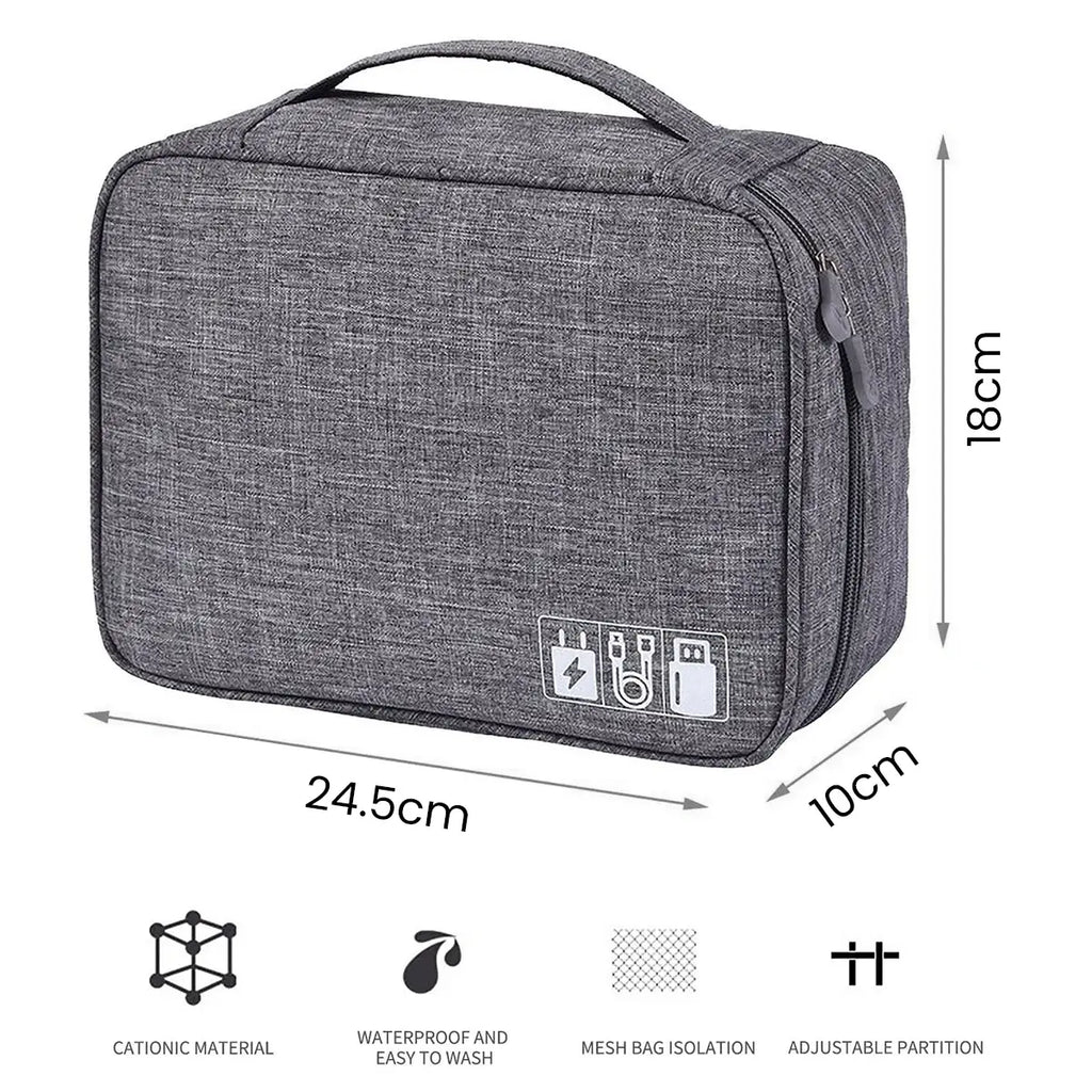 PORTABLE ELECTRONICS ORGANIZER