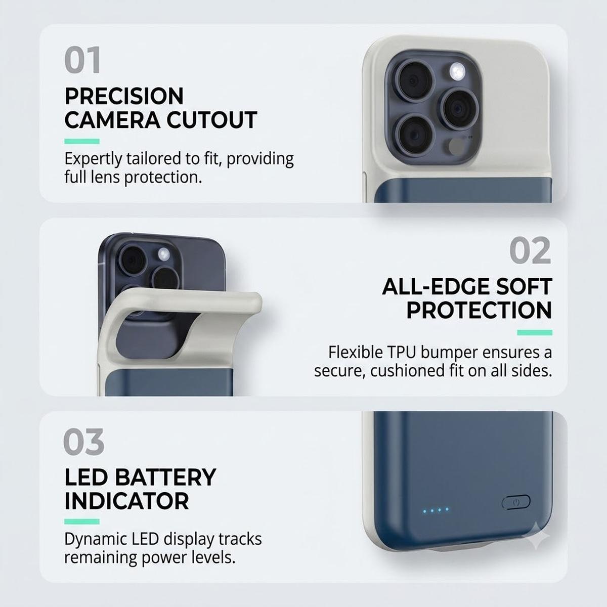 POWER CASE FOR IPHONE