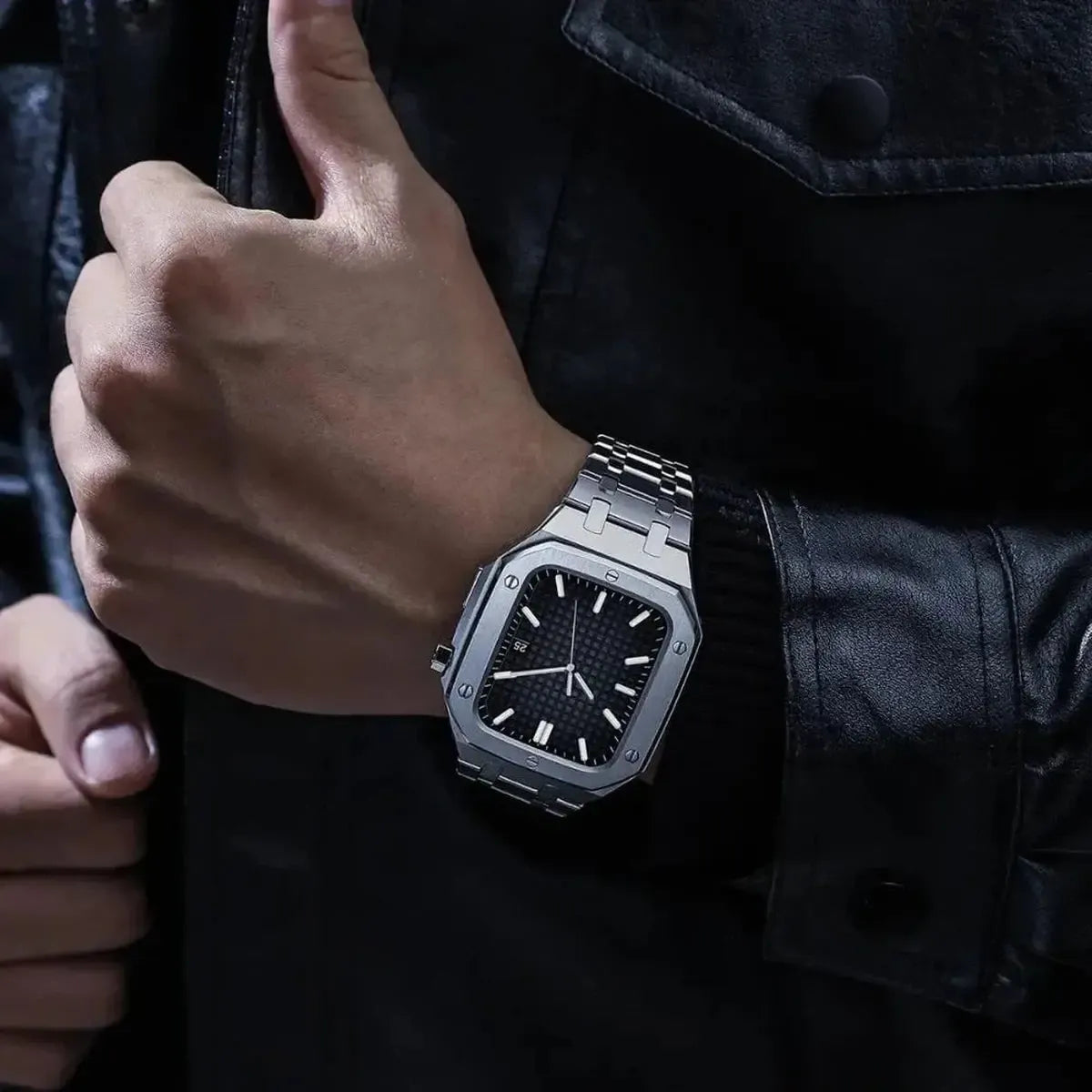 STAINLESS STEEL CASE FOR APPLE WATCH