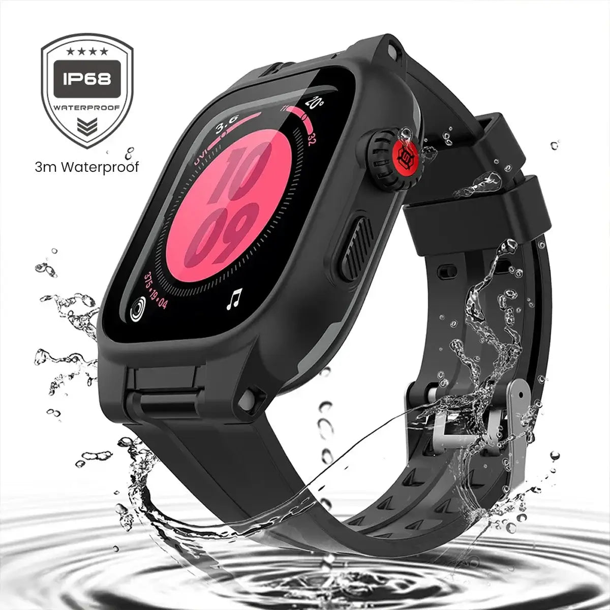 WATERPROOF APPLE WATCH CASE