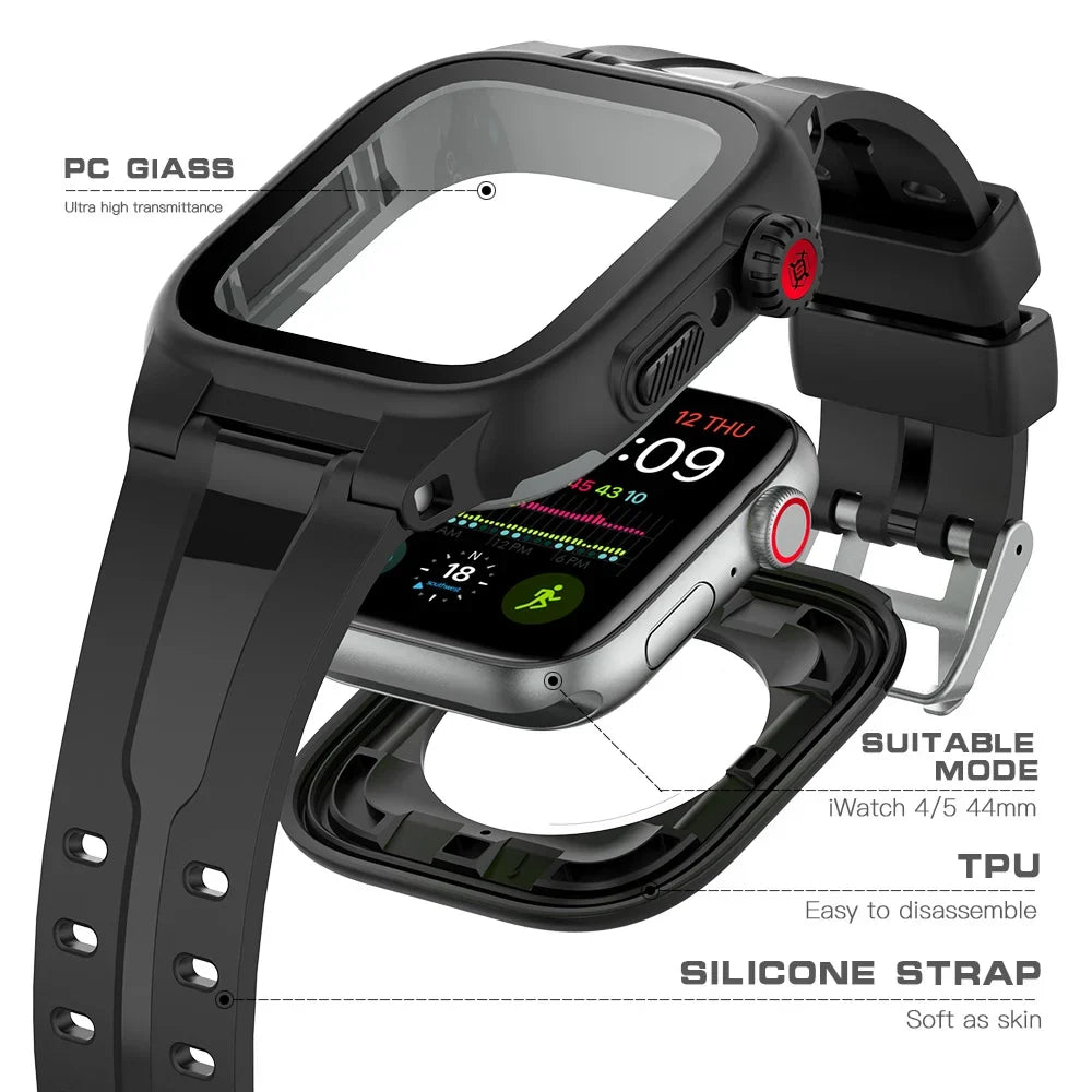 WATERPROOF APPLE WATCH CASE