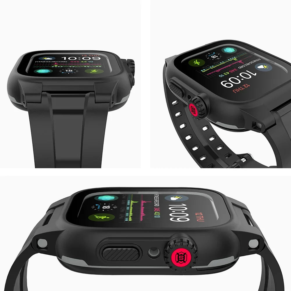 WATERPROOF APPLE WATCH CASE